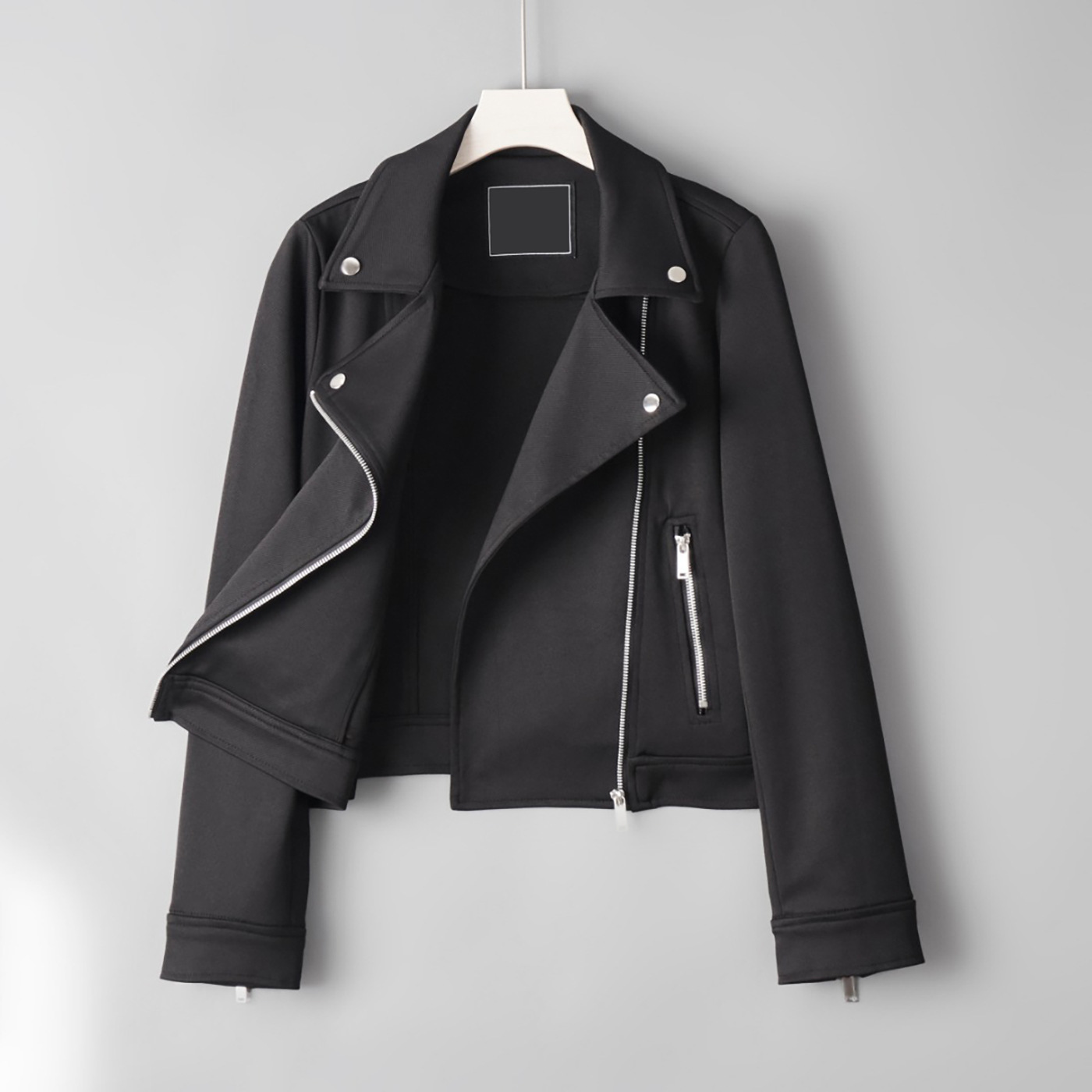 Versatile Short, Cool Biker-style Jacket For Women - Image 3