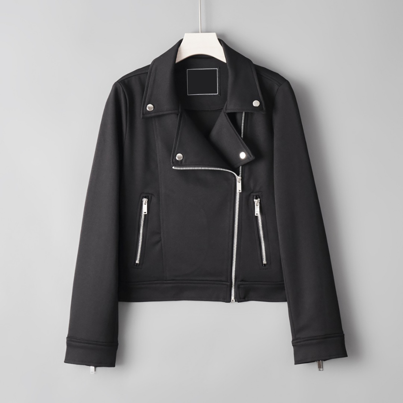Versatile Short, Cool Biker-style Jacket For Women - Image 5