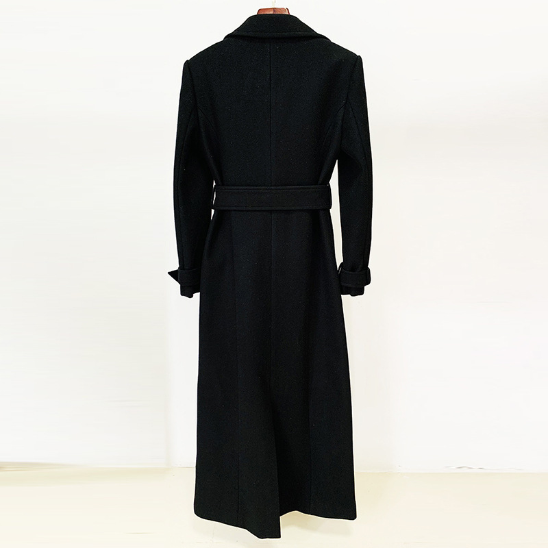 New Fallwinter Long Casual Wool Coat - Image 2