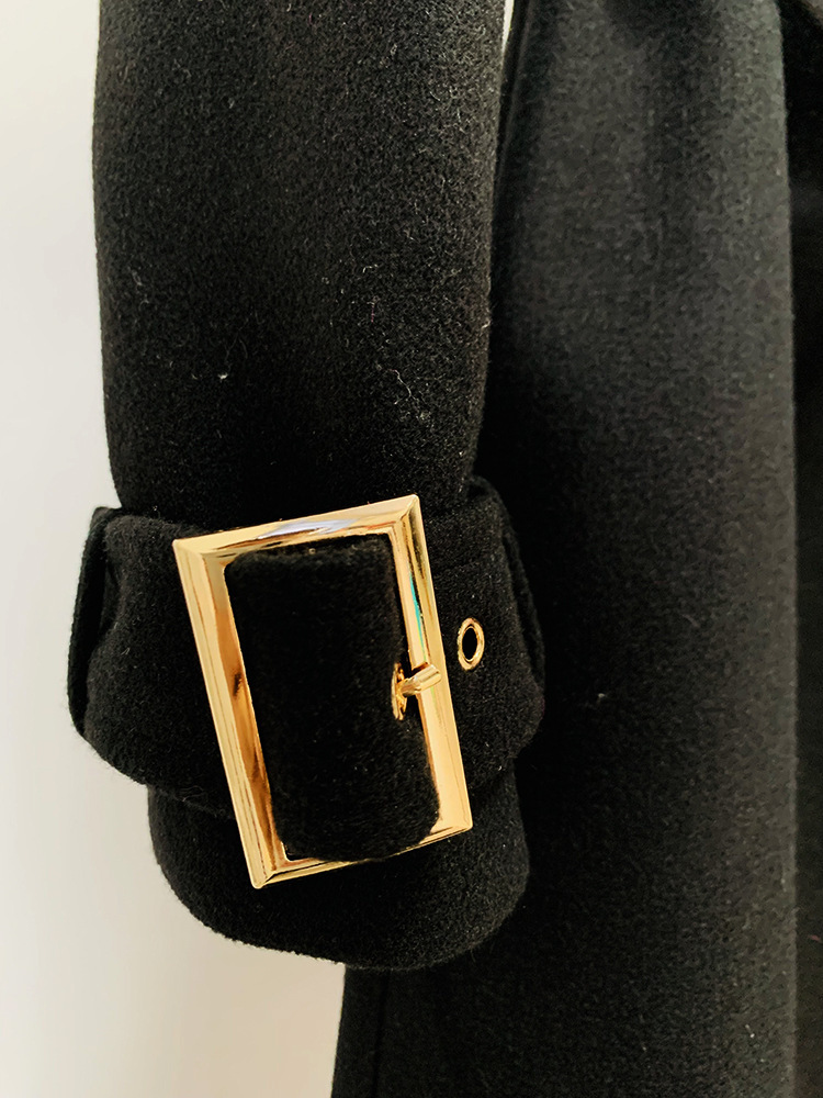 New Fallwinter Long Casual Wool Coat - Image 5