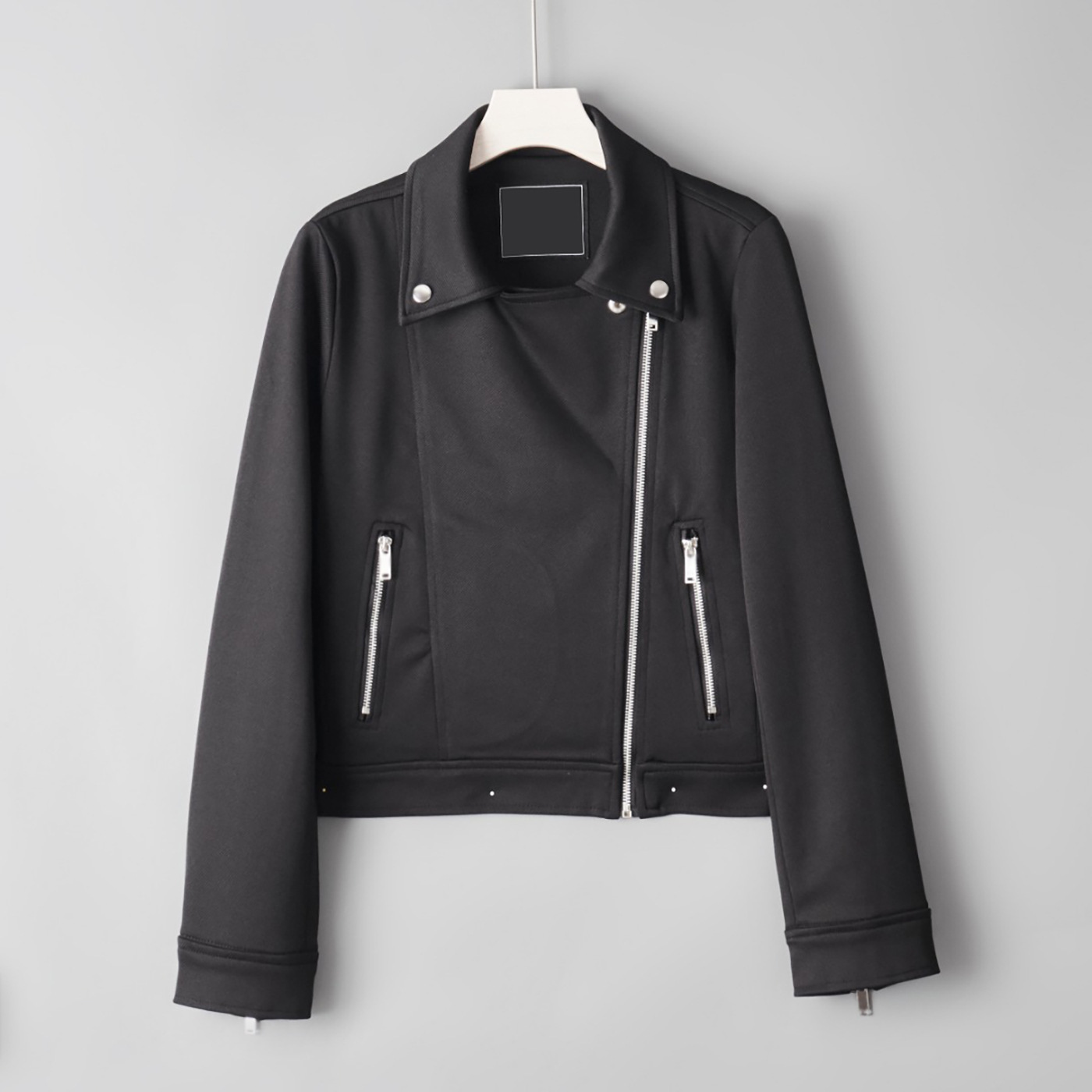 Versatile Short, Cool Biker-style Jacket For Women - Image 2